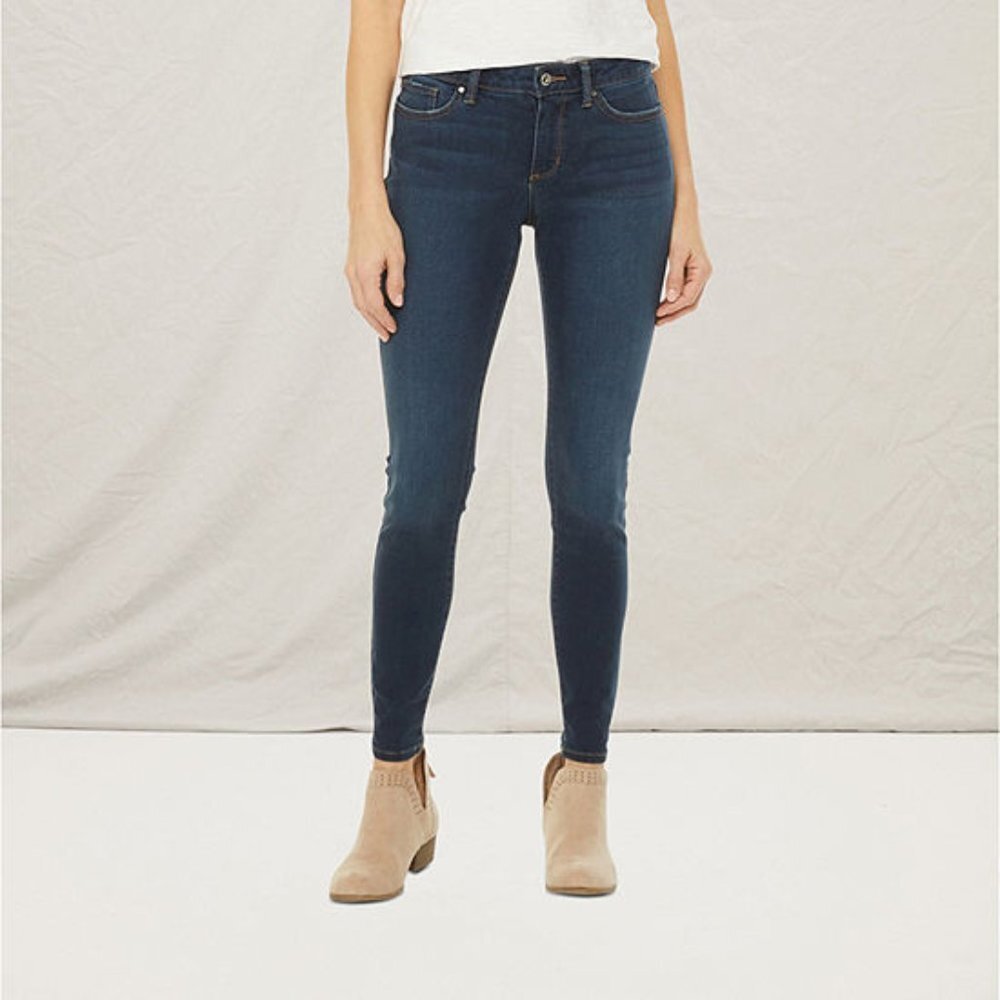 A.N.A | Mid Rise Dark Wash Skinny Jeans Sz 2